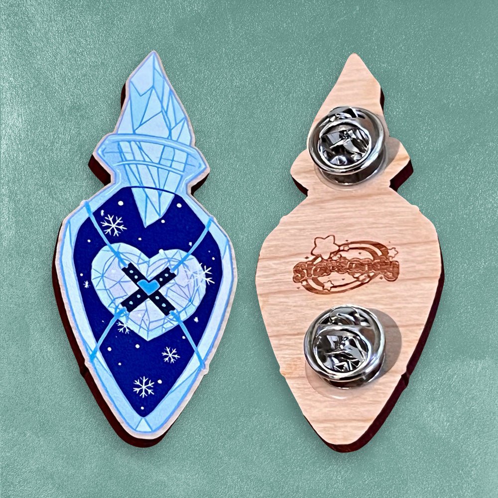 Custom UV Printed Wooden Pins (USA Made) - Alchemy Merch Custom UV Printed Wooden Pins (USA Made) - Alchemy Merch