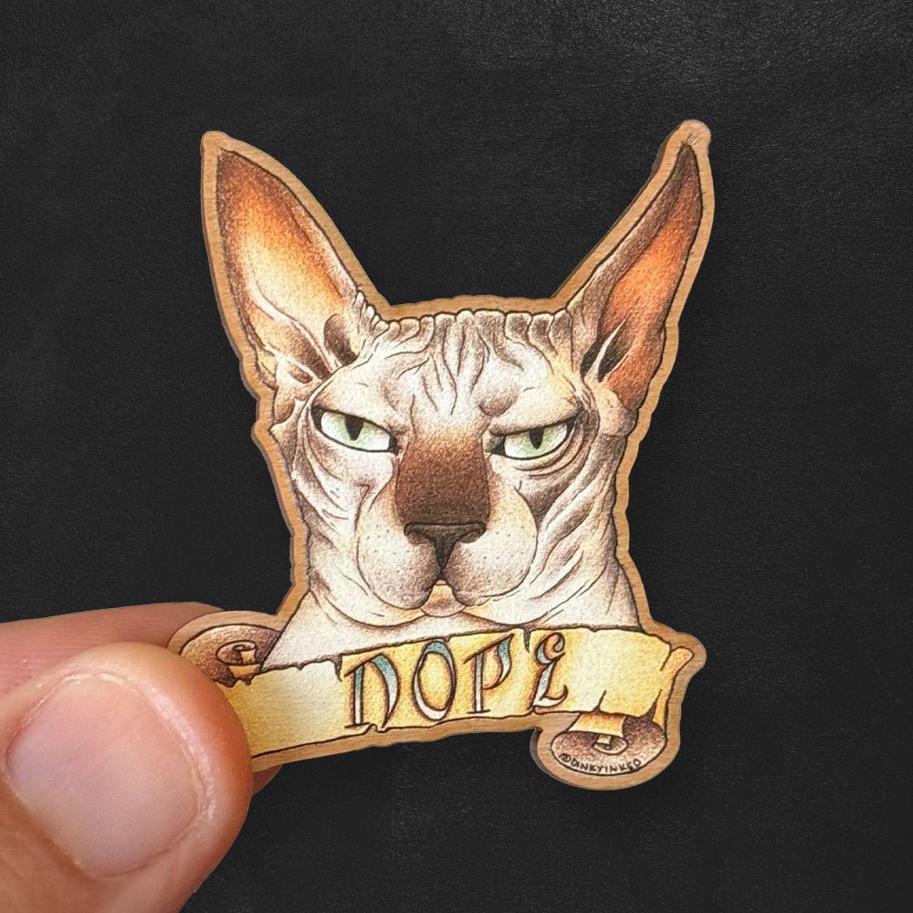 Custom UV Printed Wooden Pins (USA Made) - Alchemy Merch Custom UV Printed Wooden Pins (USA Made) - Alchemy Merch