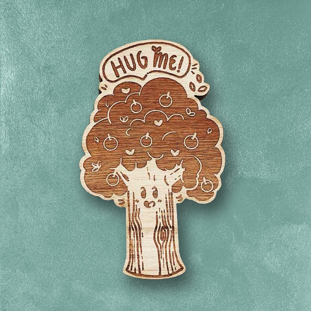 Custom Wooden Pins (USA Made) - Alchemy Merch - Make your own custom Wooden Pins (USA Made) - custom merchandise