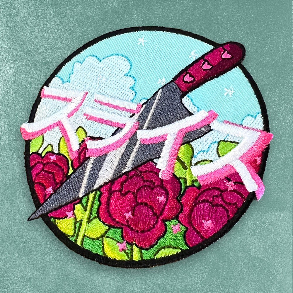 Custom 50% Embroidered Patches - Alchemy Merch - Make your own custom 50% Embroidered Patches - custom merchandise