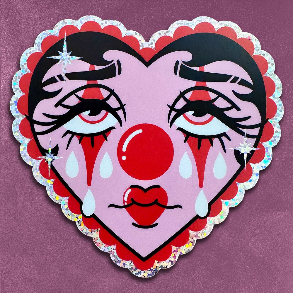 Custom Glitter Stickers - Alchemy Merch - Make your own custom Glitter Stickers - custom merchandise