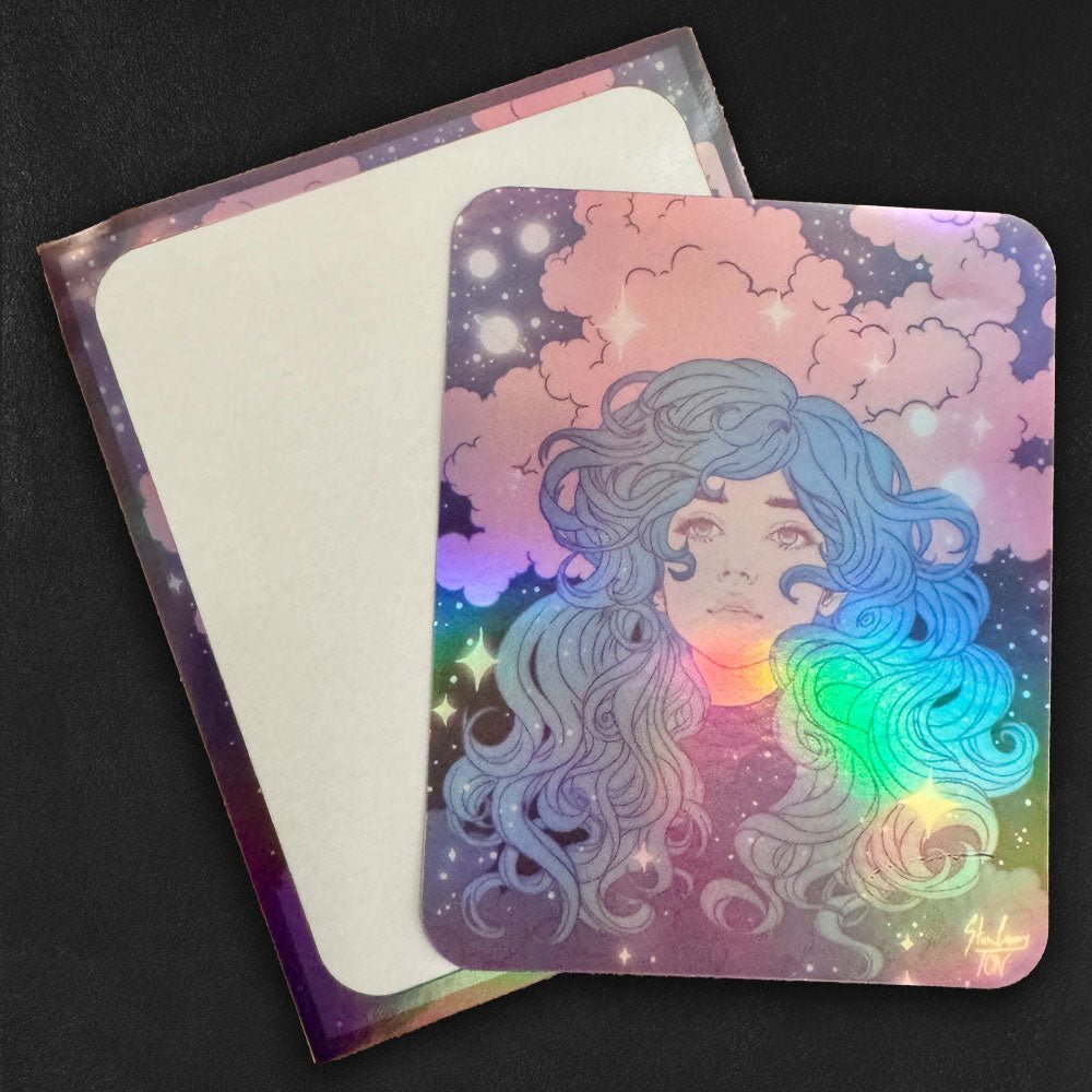Custom Holographic Stickers - Alchemy Merch - Make your own custom Holographic Stickers - custom merchandise