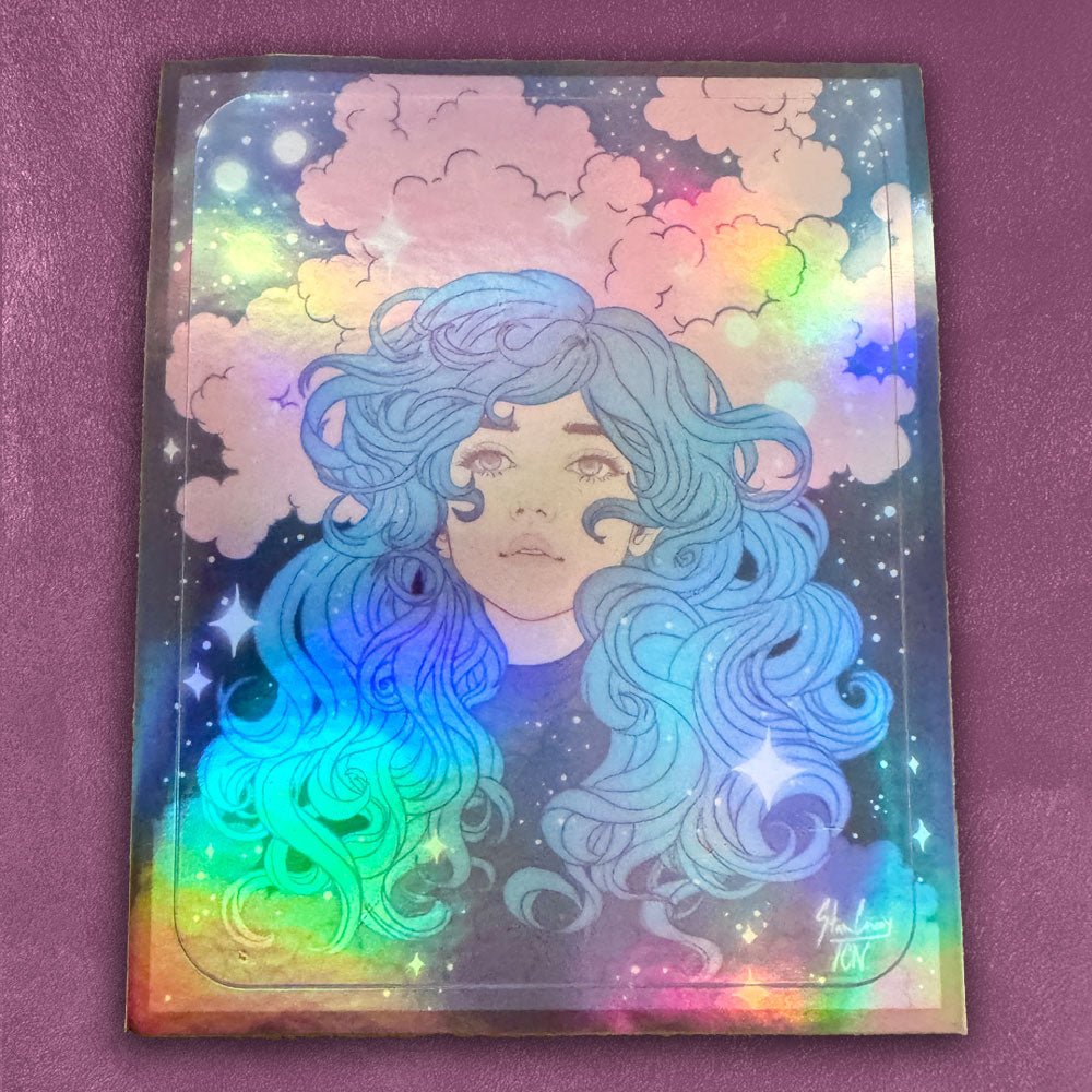Custom Holographic Stickers - Alchemy Merch - Make your own custom Holographic Stickers - custom merchandise