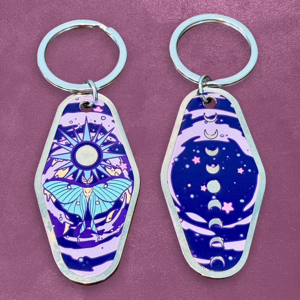 Metal Motel UV Keychains - Alchemy Merch