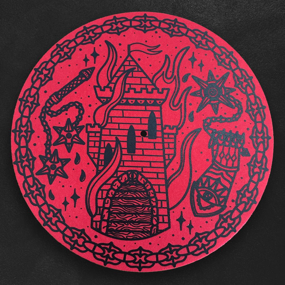 Custom Slip Mats - Screen Printed (single sided) - Alchemy Merch - Make your own custom Felt Slip Mats