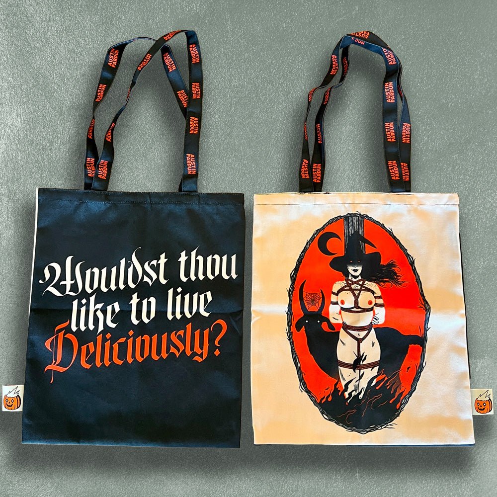 Custom Tote Bags - Sublimated - Alchemy Merch - Make your own custom Tote Bags - Sublimated - custom merchandise