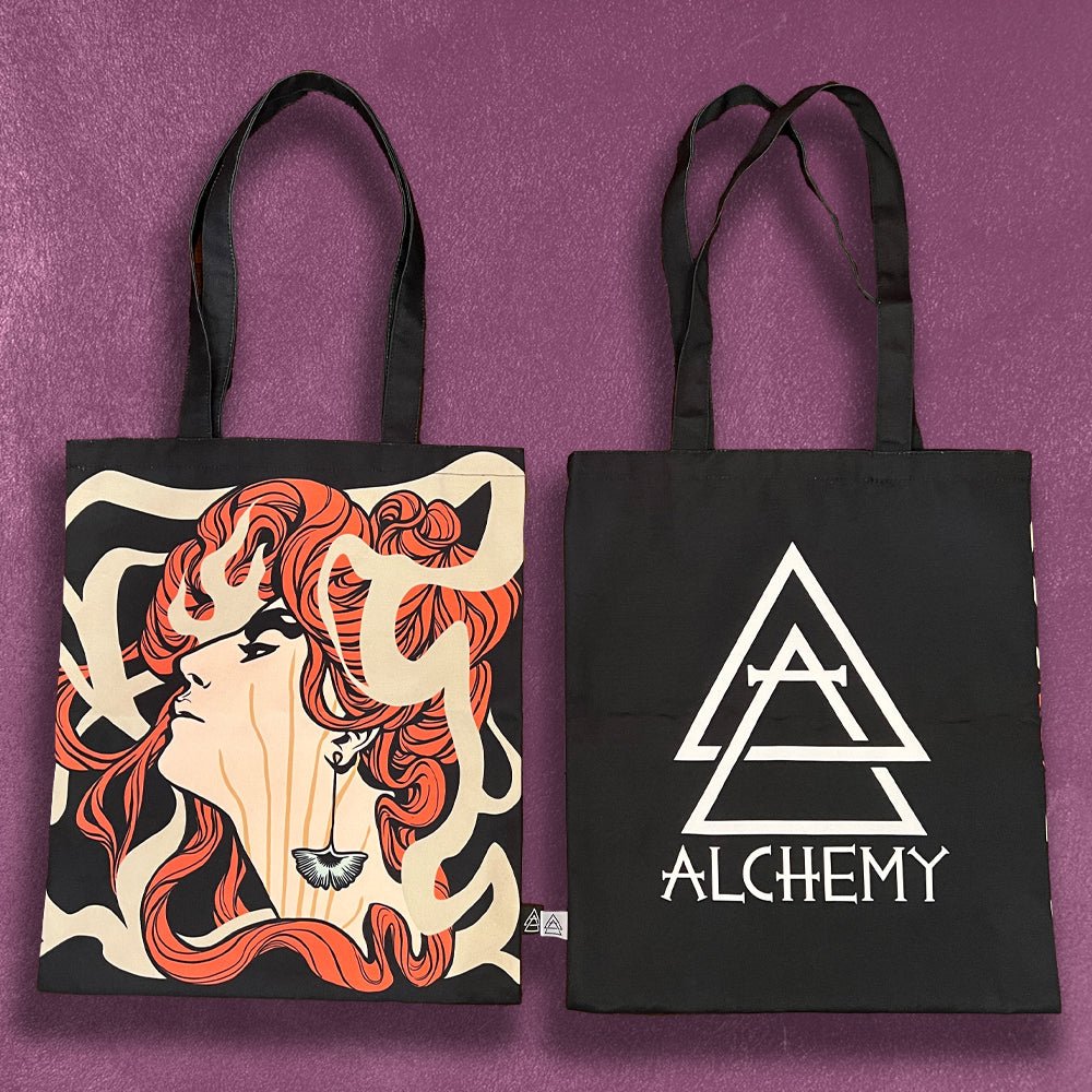 Custom Tote Bags - Sublimated - Alchemy Merch - Make your own custom Tote Bags - Sublimated - custom merchandise