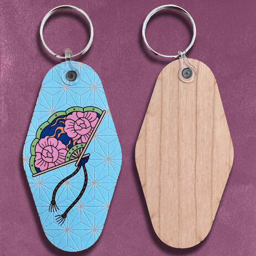 Wooden Motel Keychains (USA Made) - Alchemy Merch