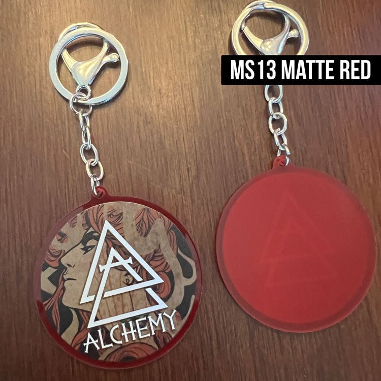 Acrylic Charms - Colored Plastics - Alchemy Merch