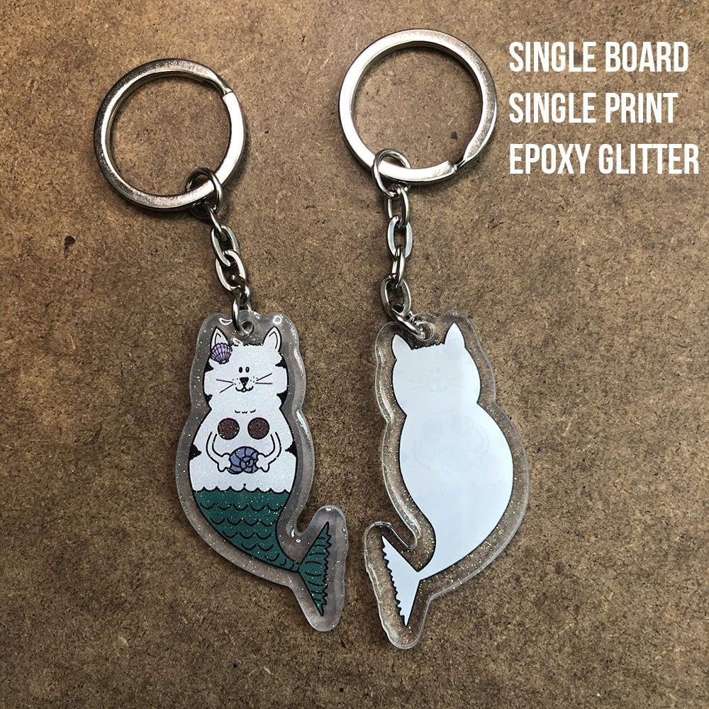 Acrylic Charms - Single Print (single or double board) - Alchemy Merch