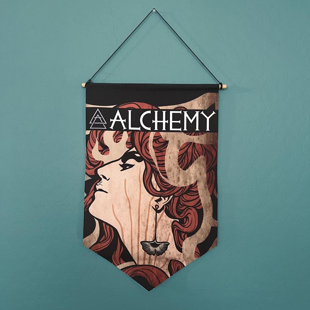 Custom Pin Banners - Alchemy Merch - Make your own custom Pin Banners - custom merchandise