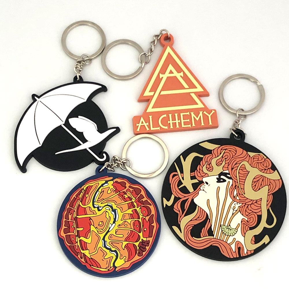 Custom PVC Keychain - Alchemy Merch - Make your own custom PVC Keychain - custom merchandise