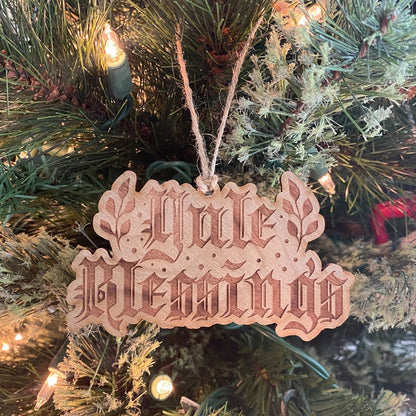 Wooden Ornaments (USA Made) - Alchemy Merch