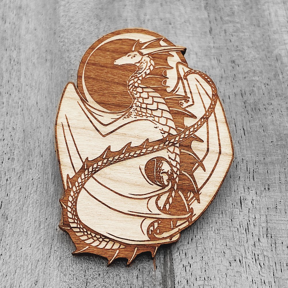 Wooden Pins (USA Made) - Alchemy Merch