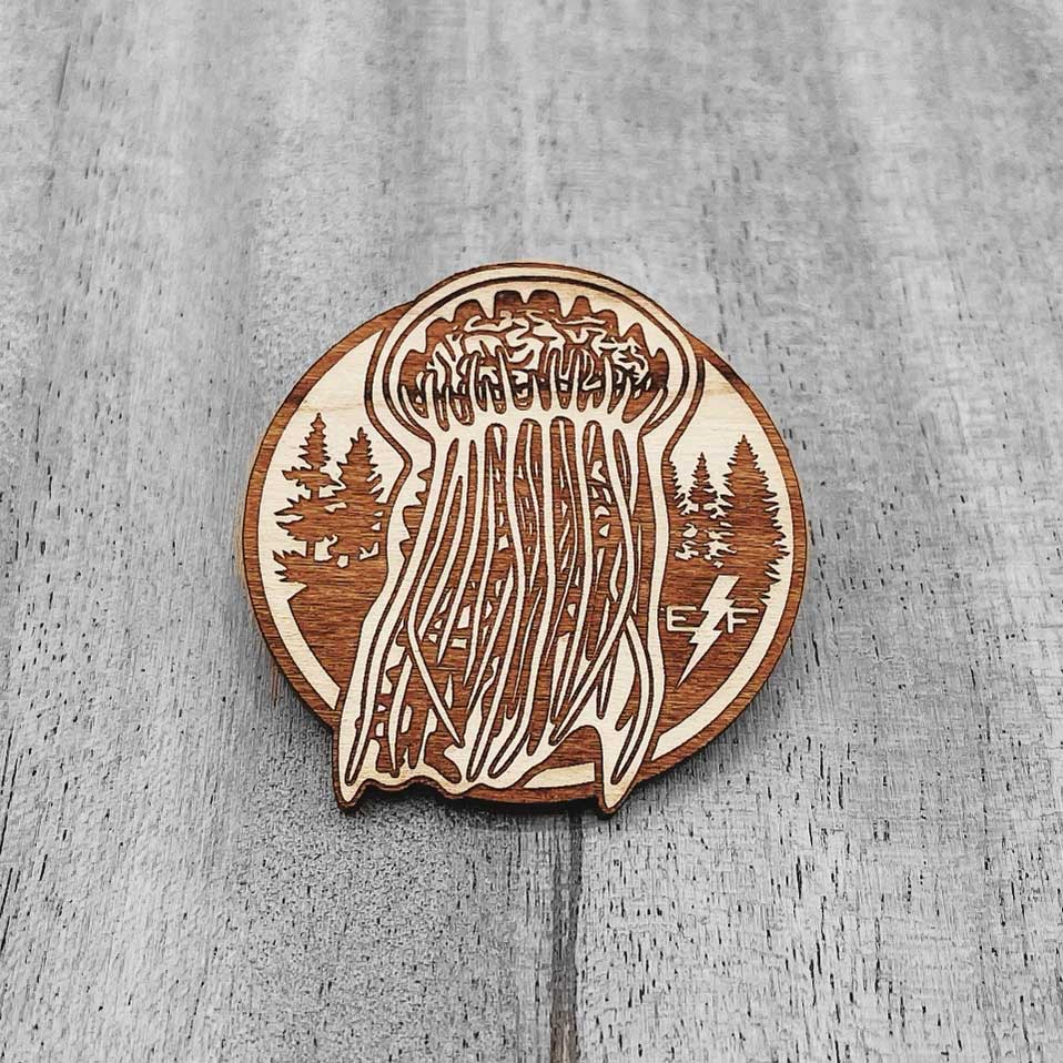 Wooden Pins (USA Made) - Alchemy Merch